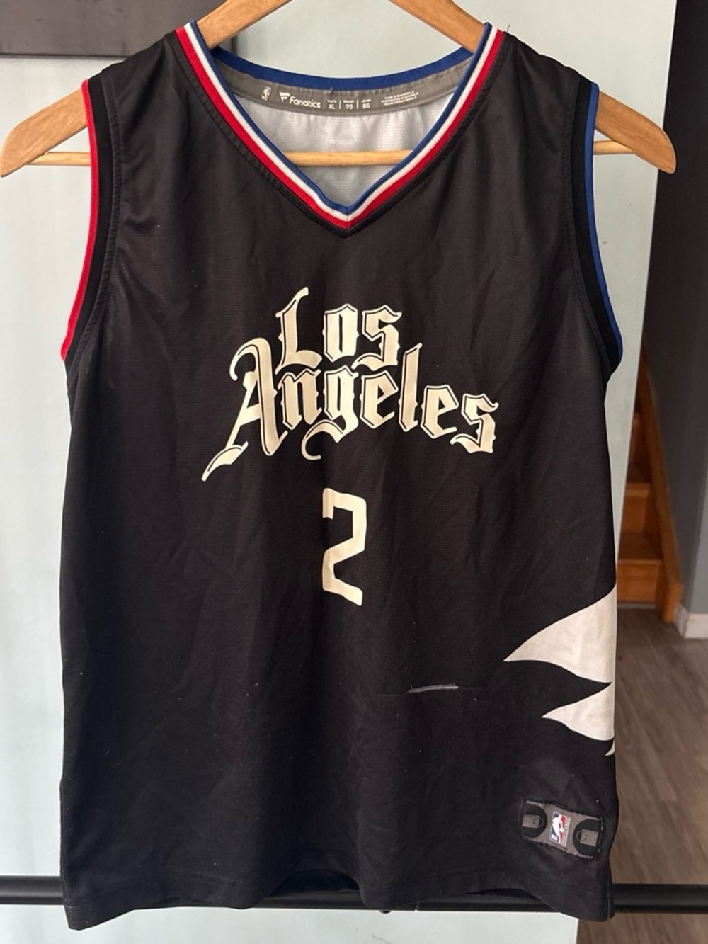 Fanatics LA Clippers Kawhi Leonrad #2 Youth Basketball Jersey